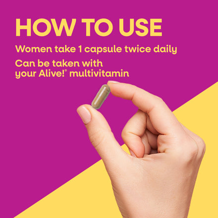 Alive! Menopause Supplement Facts