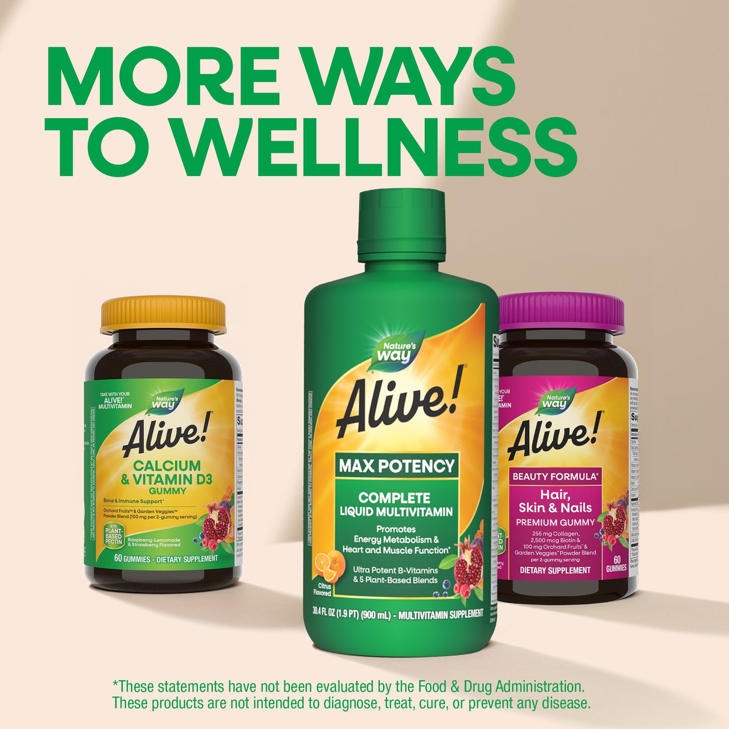 <{%MAIN6_15395%}>Nature's Way® | Alive! Max Potency Complete Liquid Multivitamin