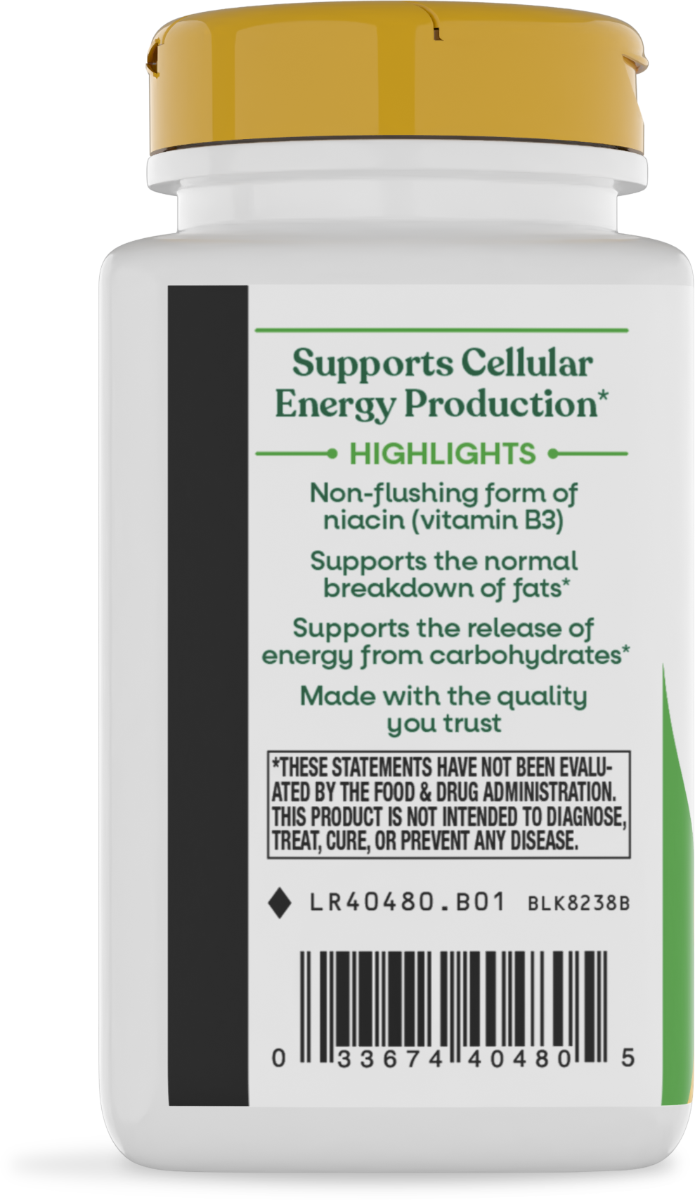 <{%360IMAGE2_40480%}>Nature's Way® | Niacinamide - left side of pack