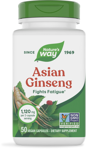 Nature's Way® | Asian Ginseng, 50 capsules Sku:13400