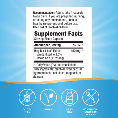 Nature's Way® | Holy Basil Standardized Extract Sku:15493