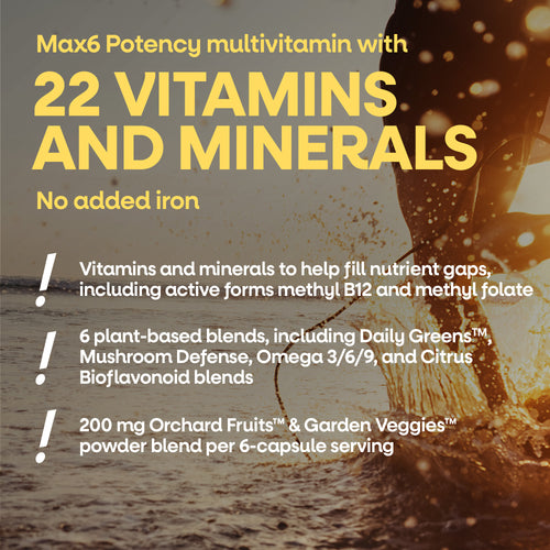 Nature's Way® | Alive! Max6 Potency Adult Complete Multivitamin-No Added Iron Sku:15709