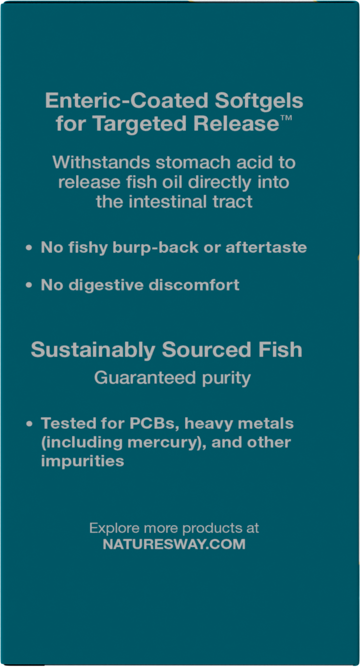 <{%360IMAGE6_15518%}>Nature's Way® | Super Fisol Fish Oil - left side of pack