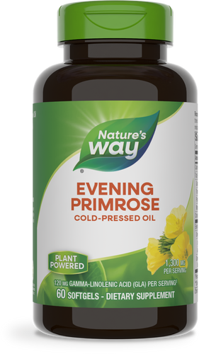 Nature's Way® | Evening Primrose Cold-Pressed Oil, 60 softgels Sku:15418
