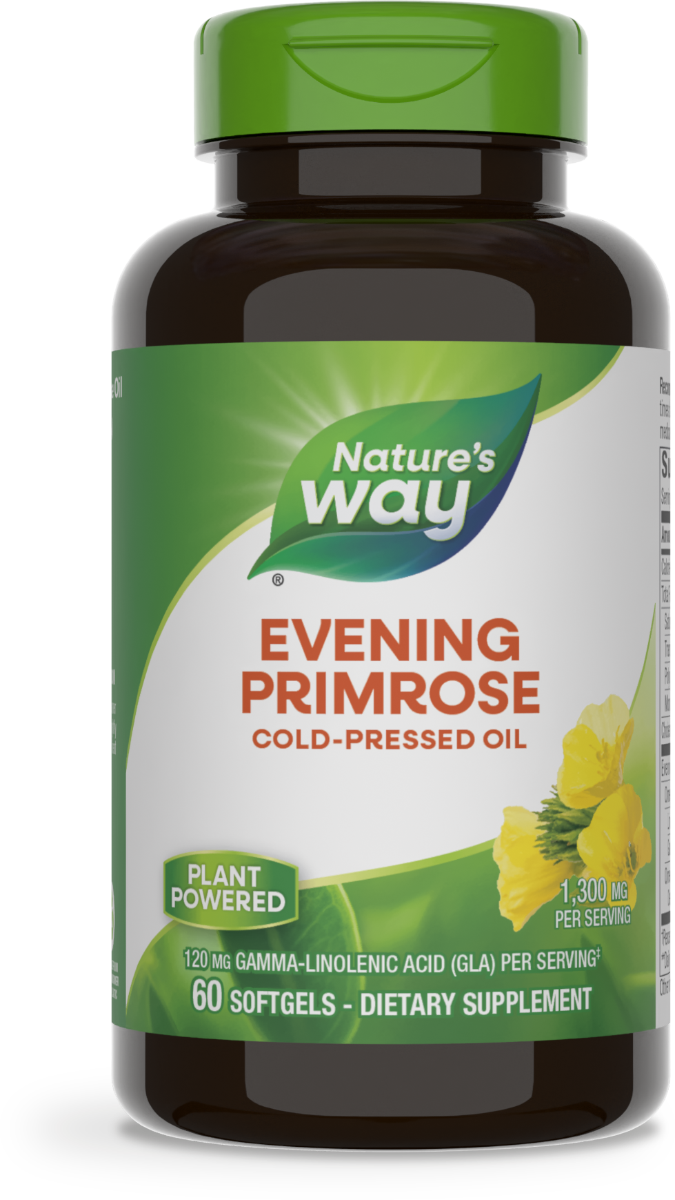 <{%PRIMARY_15418%}>Nature's Way® | Evening Primrose Cold-Pressed Oil, 60 softgels