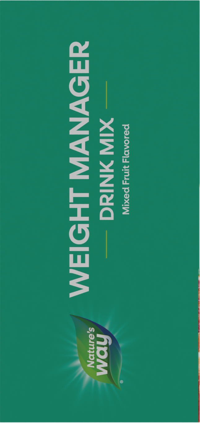 <{%360IMAGE12_14985%}>Nature's Way® | Weight Manager Drink Mix - left side of pack