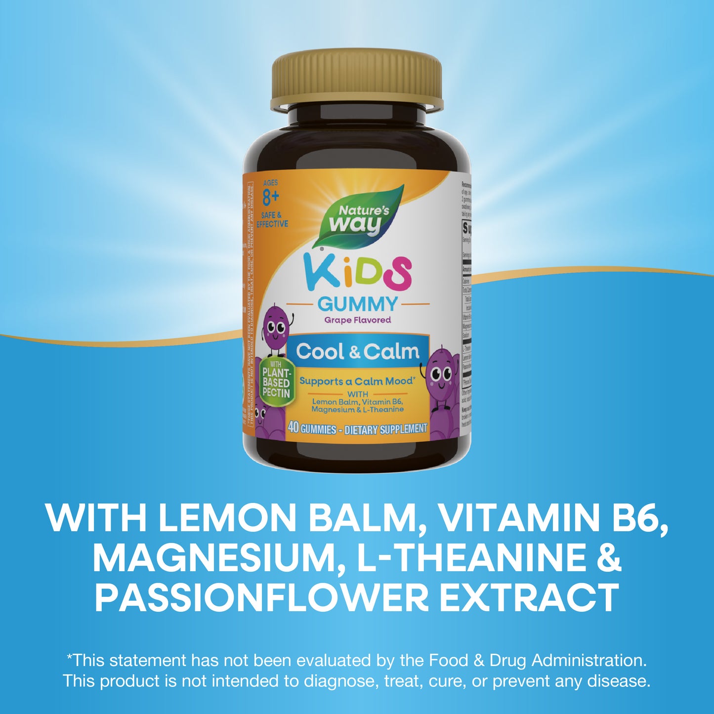 <{%MAIN3_13369%}>Nature's Way® | Kids Cool & Calm Gummy