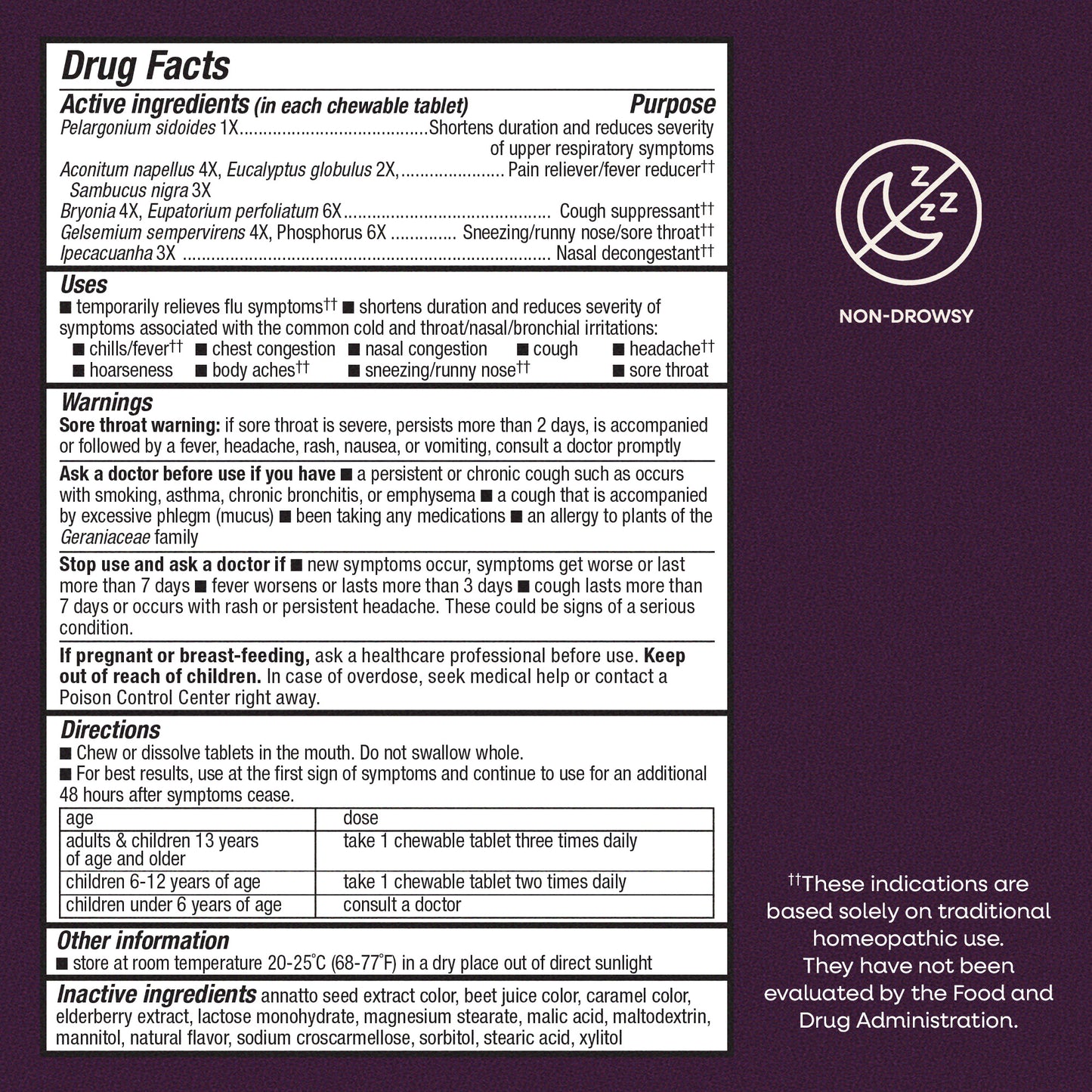 <{%MAIN4_15175%}>Nature's Way® | Sambucus Cold+Flu Relief Elderberry Chewables