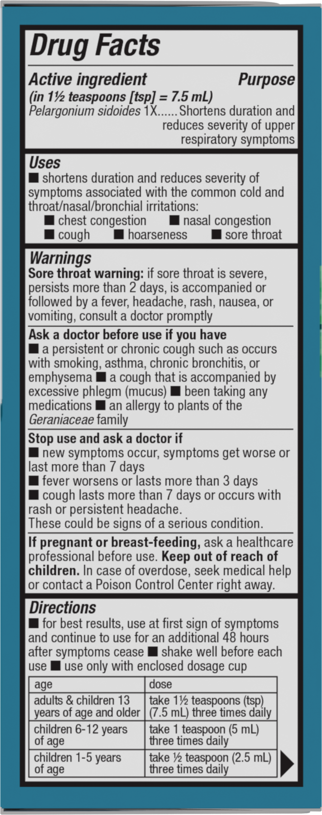 <{%360IMAGE1_15273%}>Nature's Way® | Umcka Cold Relief Syrup - right side of pack