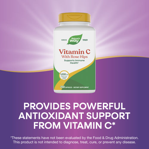 Nature's Way® | Vitamin C with Rose Hips Sku:40311
