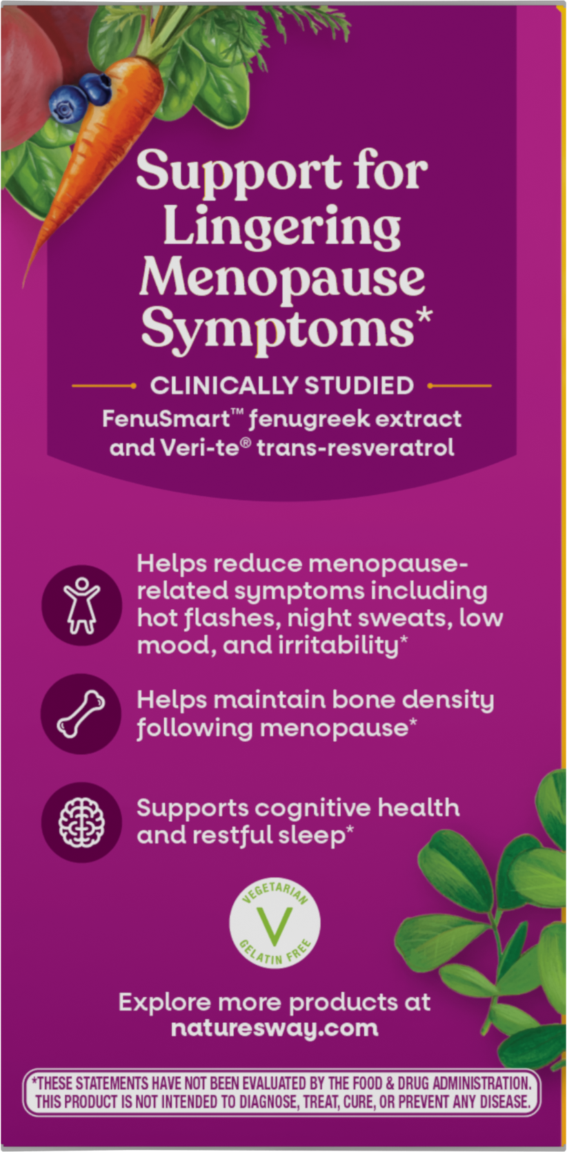 <{%360IMAGE2_15936%}>Nature's Way® | Alive! Menopause - left side of pack
