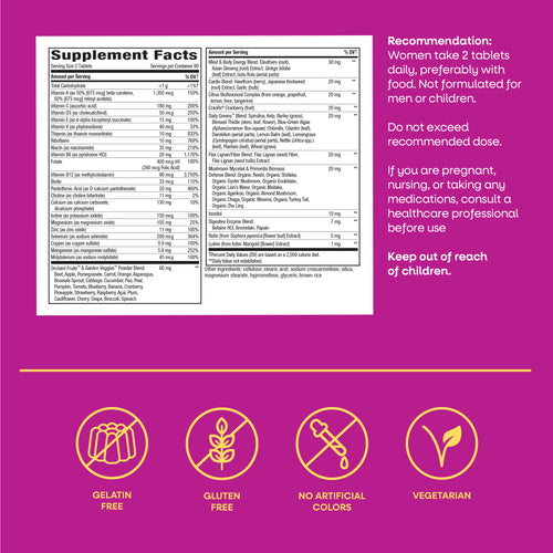 Nature's Way® | Alive! Women's 50+ Ultra Minis Multivitamin Sku:15974