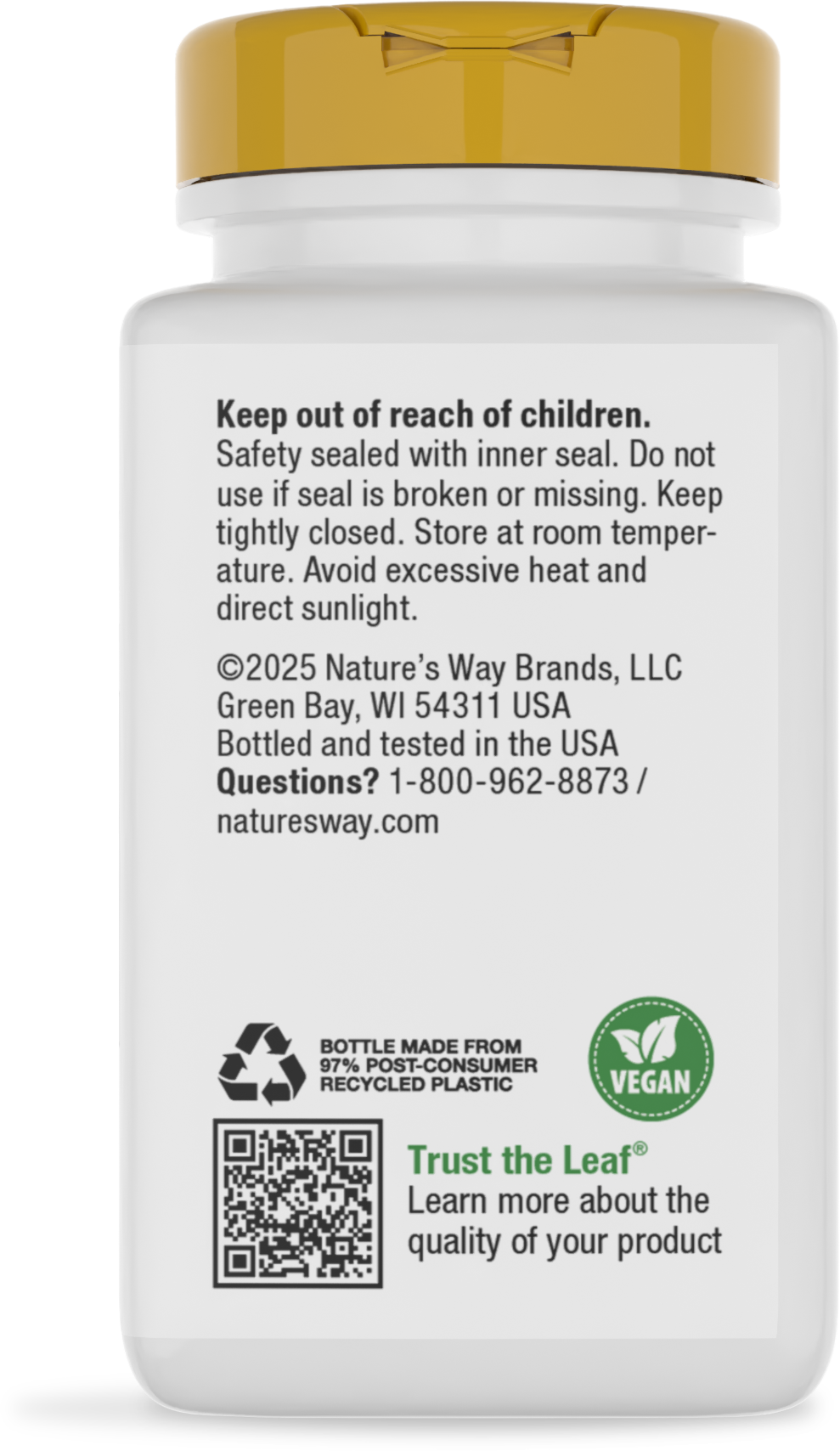 <{%360IMAGE3_40480%}>Nature's Way® | Niacinamide - back of pack