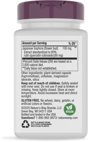 Nature's Way® | Hem-Care Premium Blend - back of pack Sku:03209
