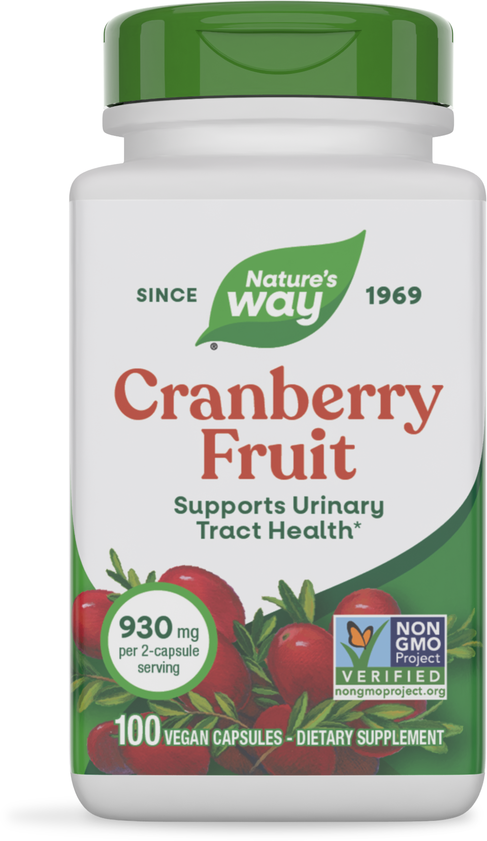 <{%PRIMARY_12150%}>Nature's Way® | Cranberry Fruit, 100 capsules