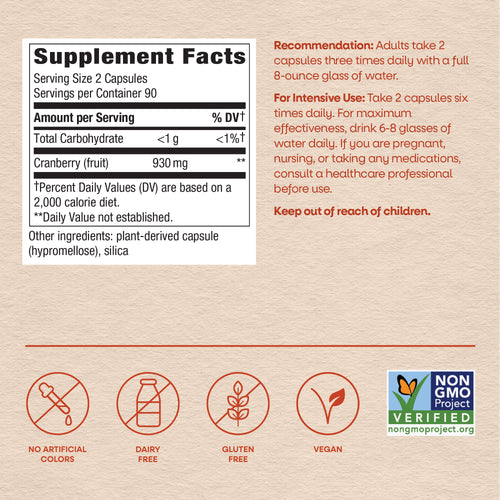 Nature's Way® | Cranberry Fruit Sku:15361