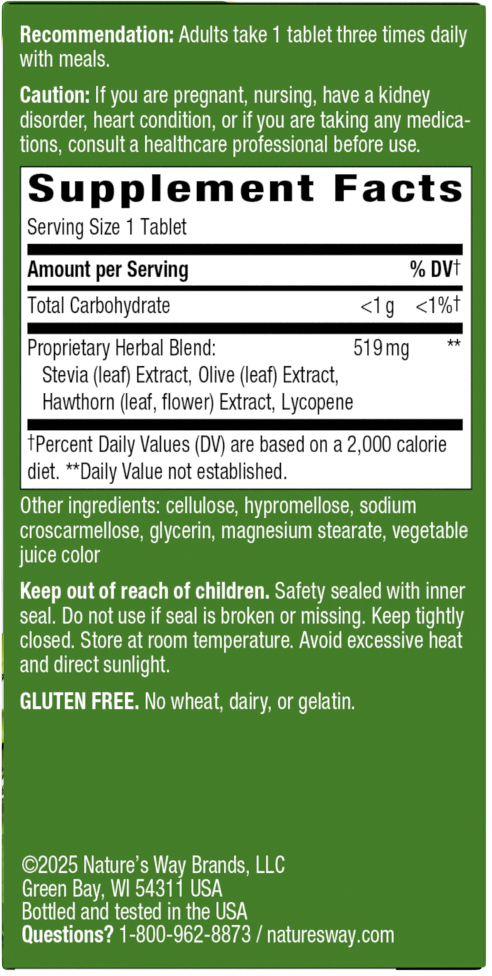 <{%360IMAGE1_02869%}>Nature's Way® | BP Manager - right side of pack