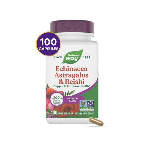 Nature's Way® | Echinacea Astragalus & Reishi Premium Blend Sku:413