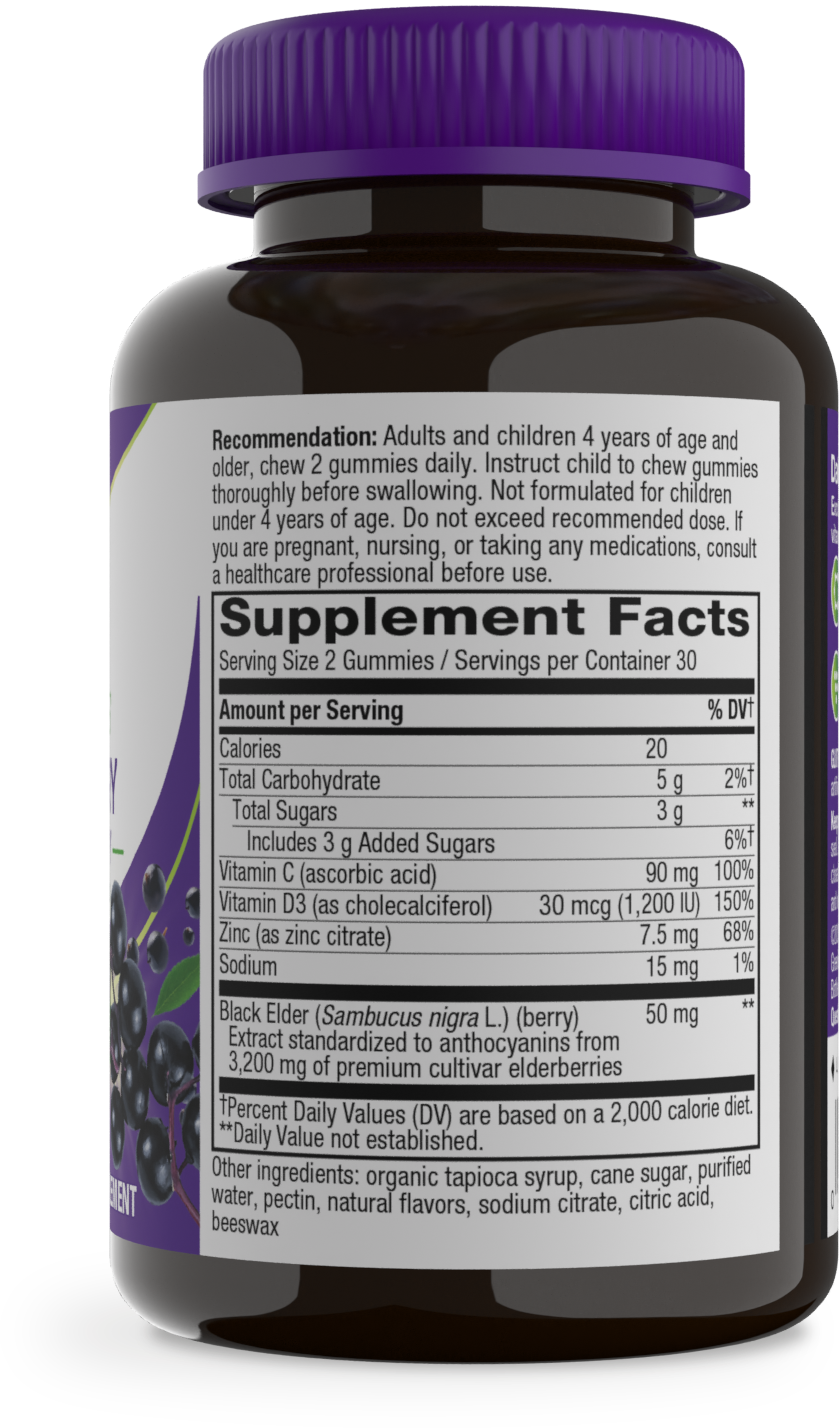 <{%360IMAGE4_10486%}>Nature's Way® | Sambucus Elderberry Immune Gummy - right side of pack