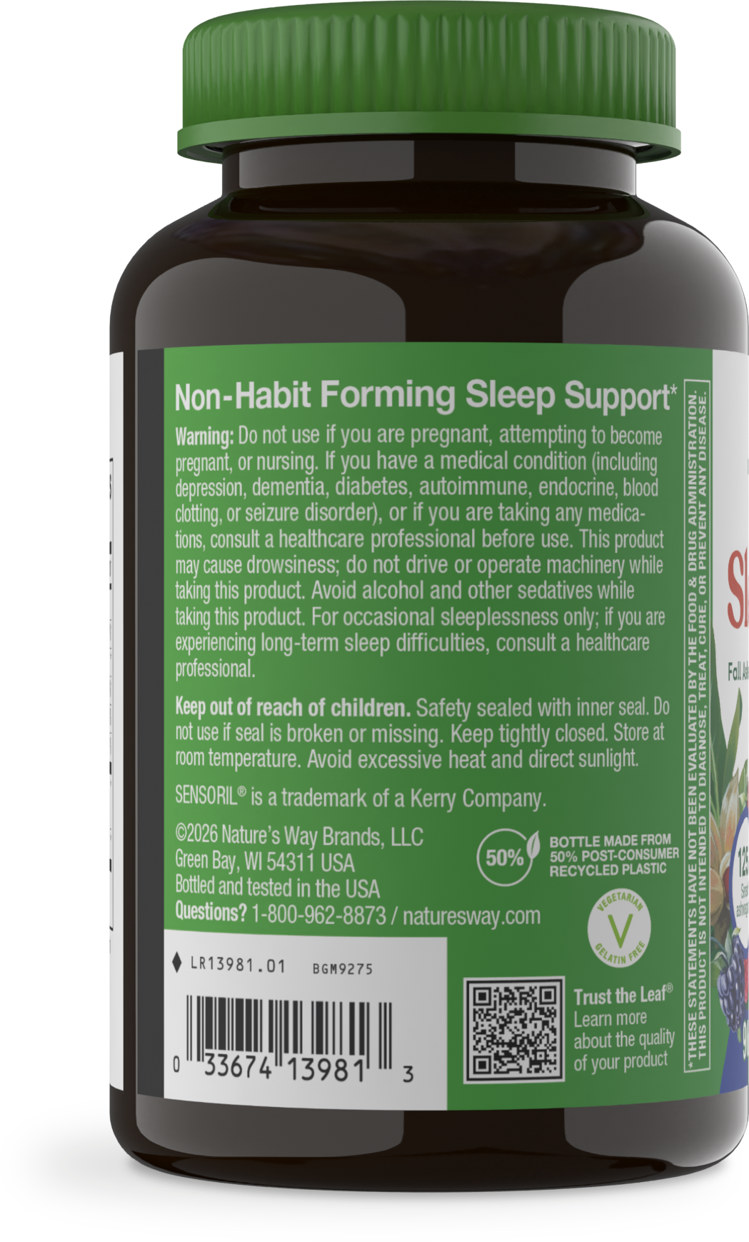 <{%360IMAGE2_13981%}>Nature's Way® | Sleep Well Gummies - left side of pack
