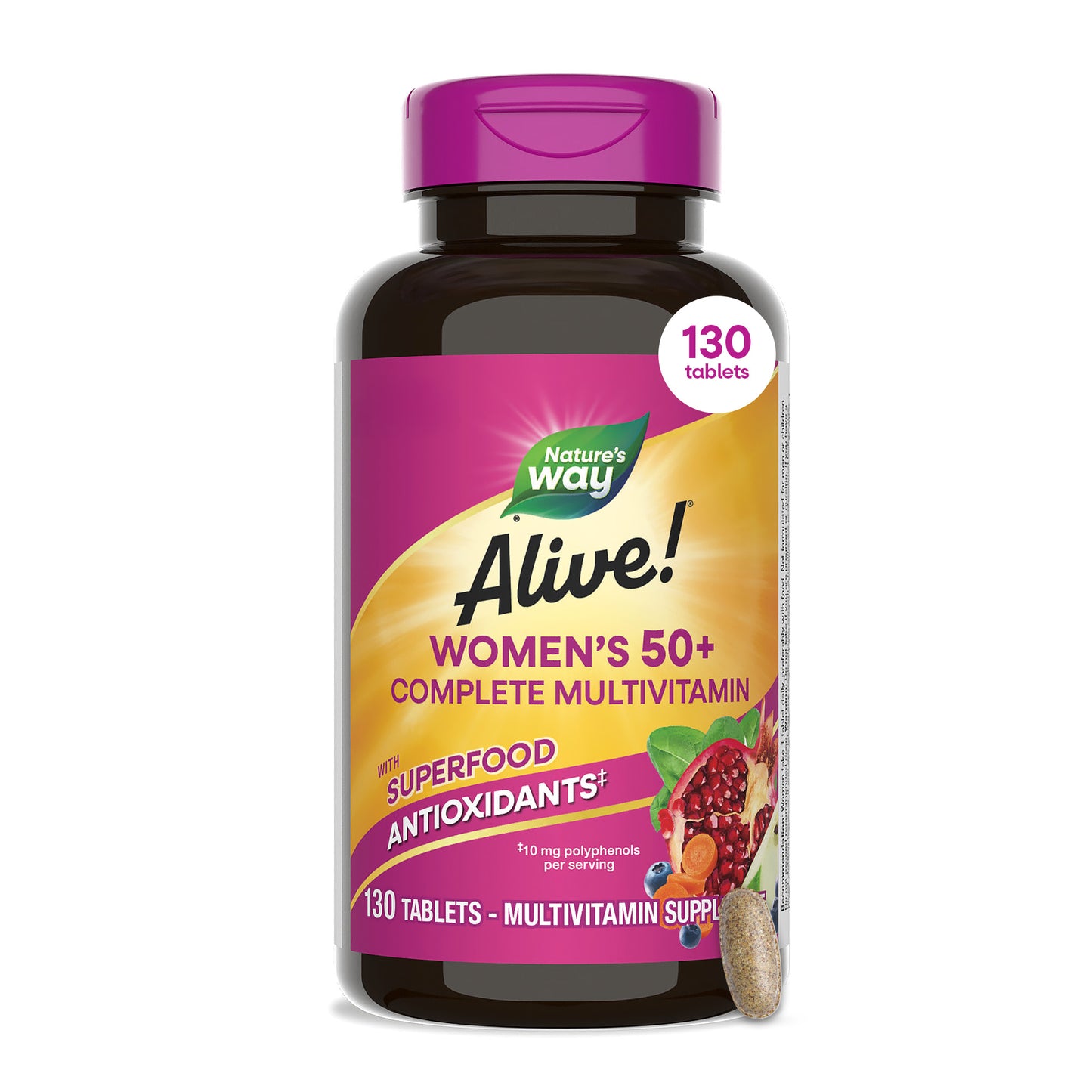 <{%MAIN21_14210%}>Nature's Way® | Alive! Women's 50+ Complete Multivitamin