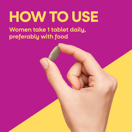 Alive!® Women’s 50+ Complete Multivitamin Supplement Facts