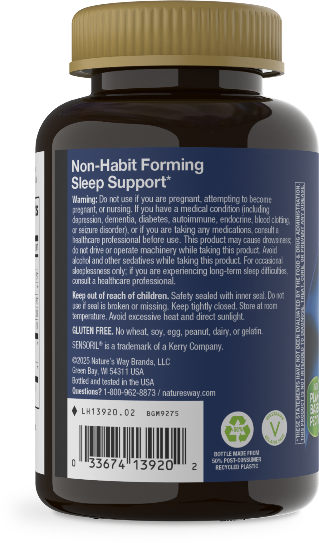 <{%360IMAGE5_13920%}>Nature's Way® | Sleep Well Gummies - left side of pack