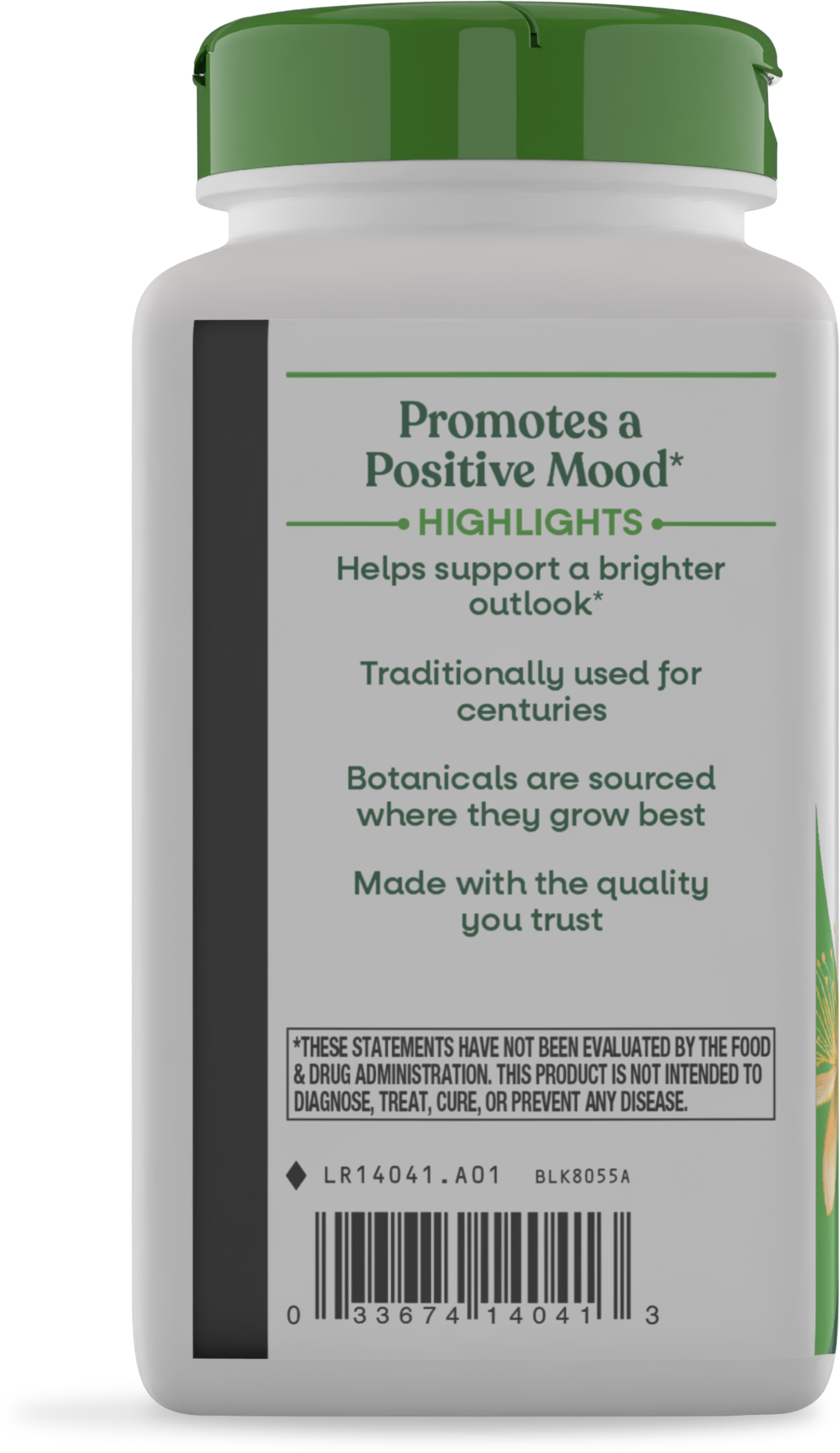 <{%360IMAGE2_14041%}>Nature's Way® | St. John's Wort Herb - left side of pack