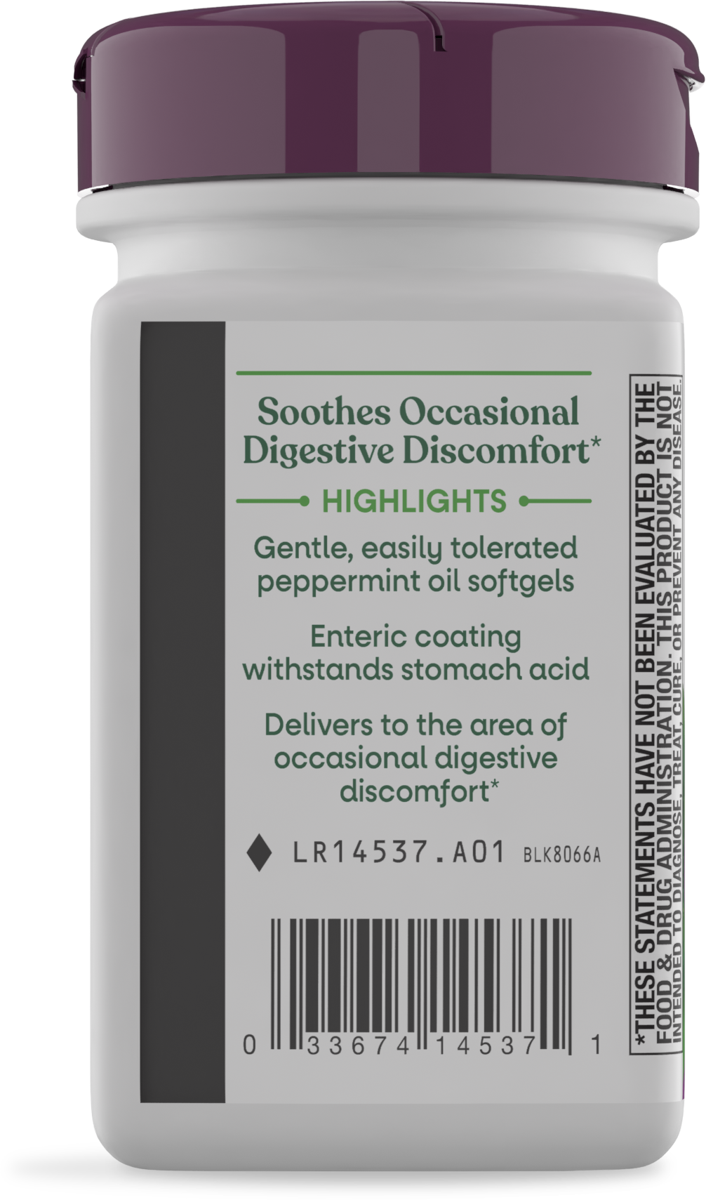 <{%360IMAGE2_14537%}>Nature's Way® | Pepogest (Peppermint Oil) - left side of pack