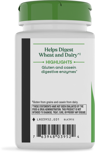 Nature's Way® | Gluten Defense - left side of pack Sku:03952