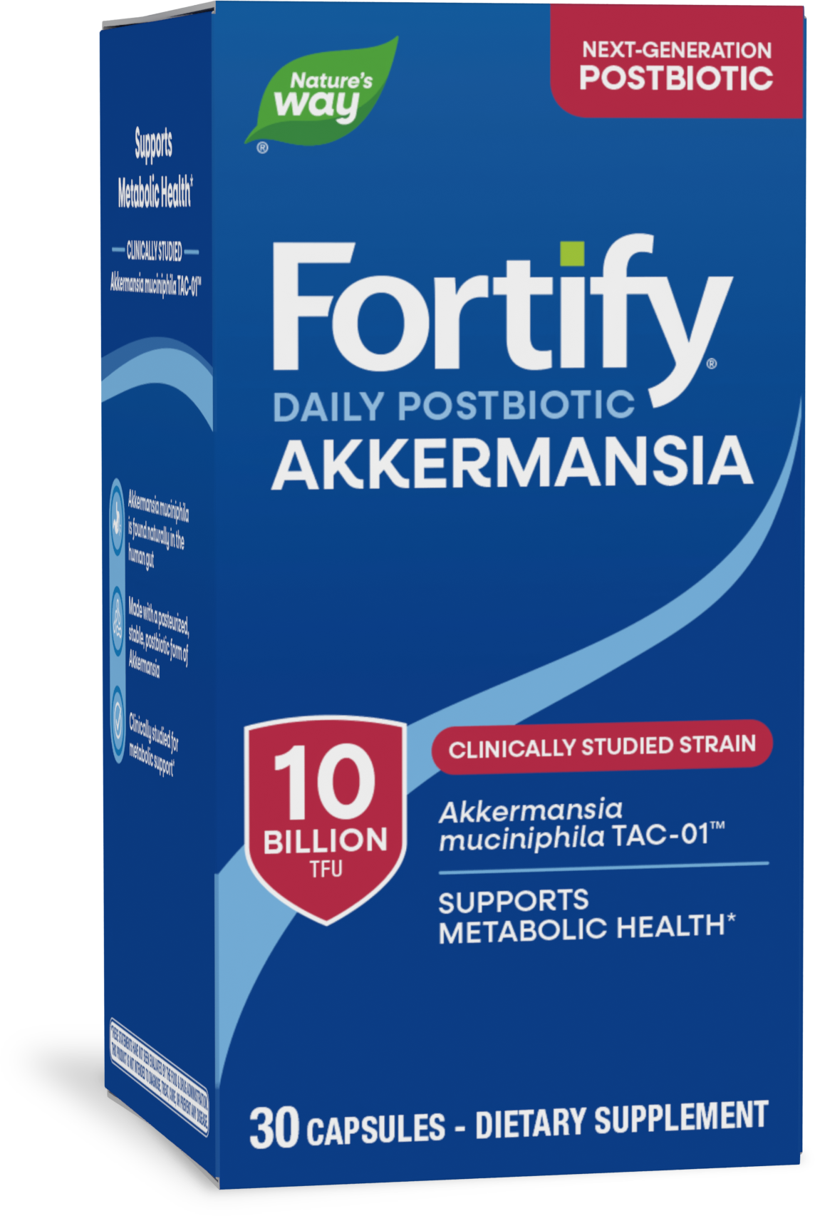 <{%PRIMARY_16254%}>Nature's Way® | Fortify Akkermansia, 30 capsules