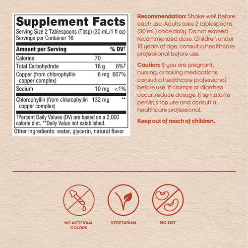 Nature's Way® | Chlorofresh Liquid Chlorophyll Sku:3501