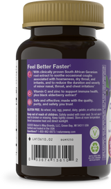 <{%360IMAGE2_13610%}>Nature's Way® | Sambucus Cough Relief +♢ Immune* Elderberry Gummies - left side of pack