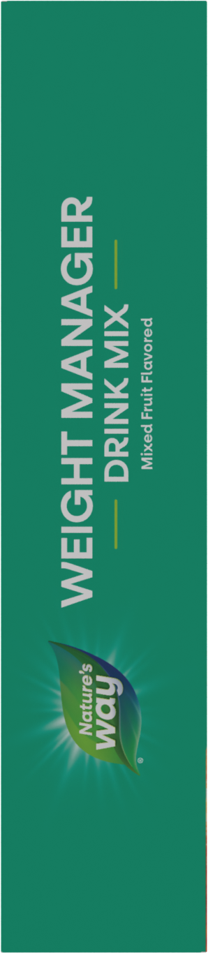 <{%360IMAGE6_14984%}>Nature's Way® | Weight Manager Drink Mix - left side of pack