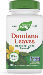 <{%PRIMARY_12200%}>Nature's Way® | Damiana Leaves, 100 capsules