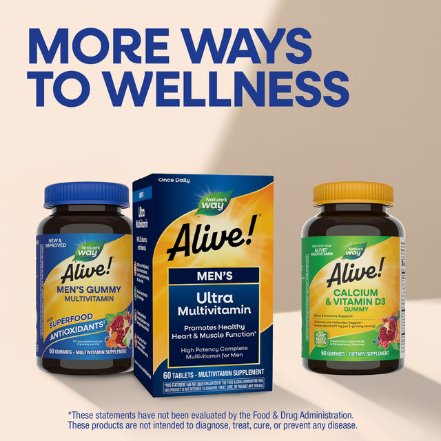 <{%MAIN11_15900%}>Nature's Way® | Alive! Men's Gummy Multivitamin