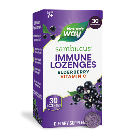 <{%MAIN7_14001%}>Nature's Way® | Sambucus Elderberry Immune Lozenge
