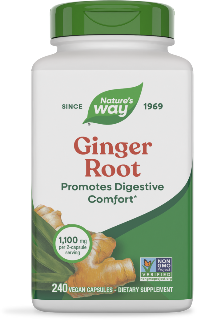 <{%PRIMARY_11926%}>Nature's Way® | Ginger Root, 240 capsules