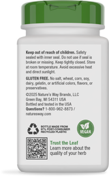 <{%360IMAGE7_13100%}>Nature's Way® | Ginger Root - back of pack