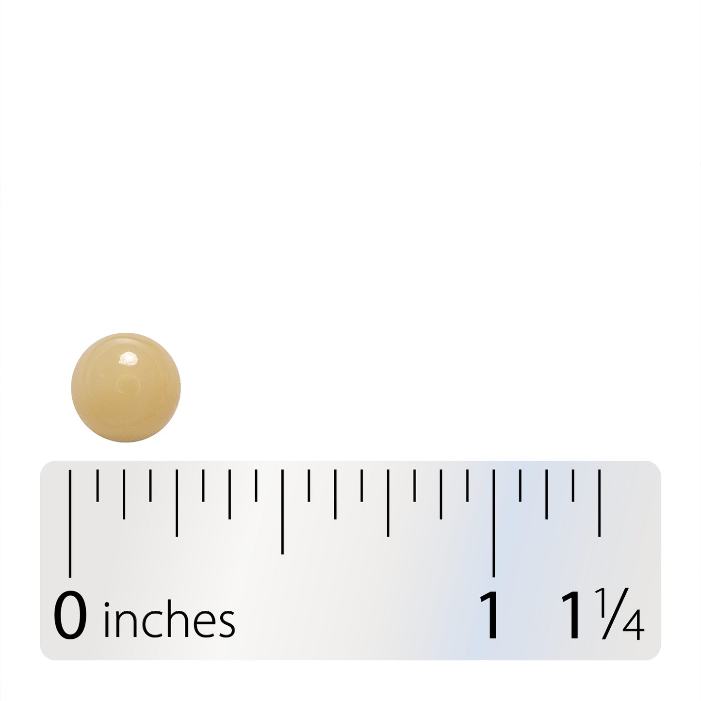 <{%360IMAGE4_5073IP%}>Nature's Way® | Probiotic Pearls MAX Potency - Softgel and ruler