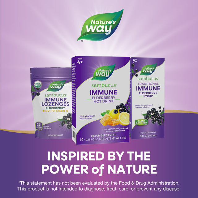<{%MAIN5_12087%}>Nature's Way® | Sambucus Immune Elderberry Hot Drink
