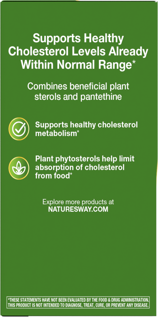 <{%360IMAGE3_05519%}>Nature's Way® | Cholesterol Shield - left side of pack