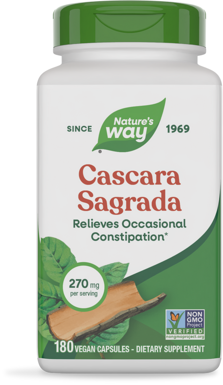 <{%PRIMARY_11308%}>Nature's Way® | Cascara Sagrada, 180 capsules