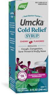 <{%PRIMARY_15793%}>Nature's Way® | Umcka Cold Relief Syrup, 8 fl oz (240 ml), Cherry