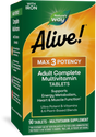 <{%PRIMARY_14927%}>Nature's Way® | Alive! Max3 Potency Adult Complete Multivitamin, 90 tablets