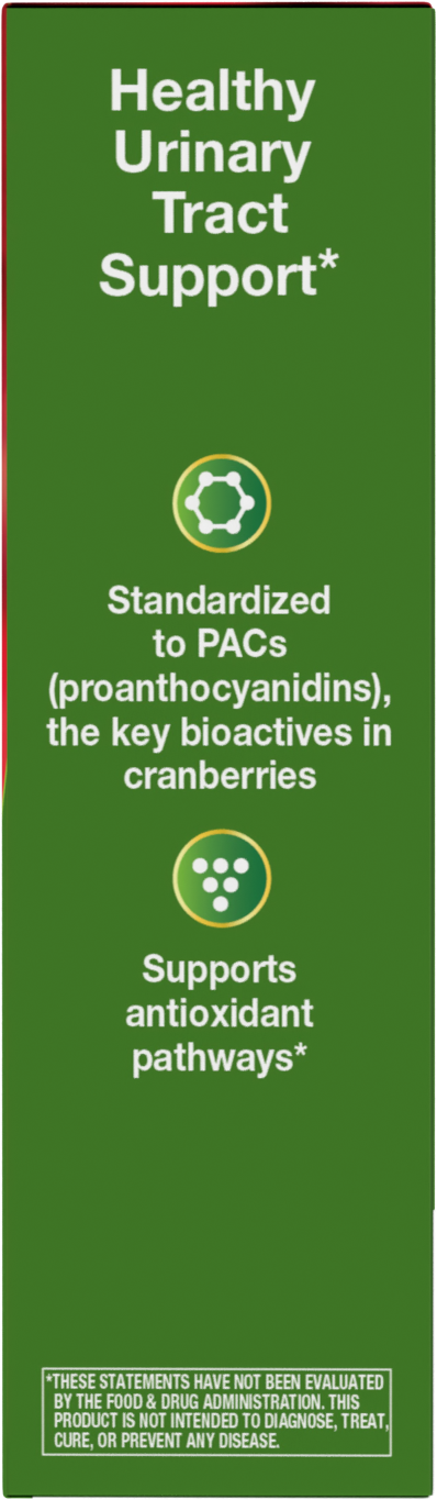 <{%360IMAGE2_15289%}>Nature's Way® | CranRx BioActive Cranberry - right side of pack