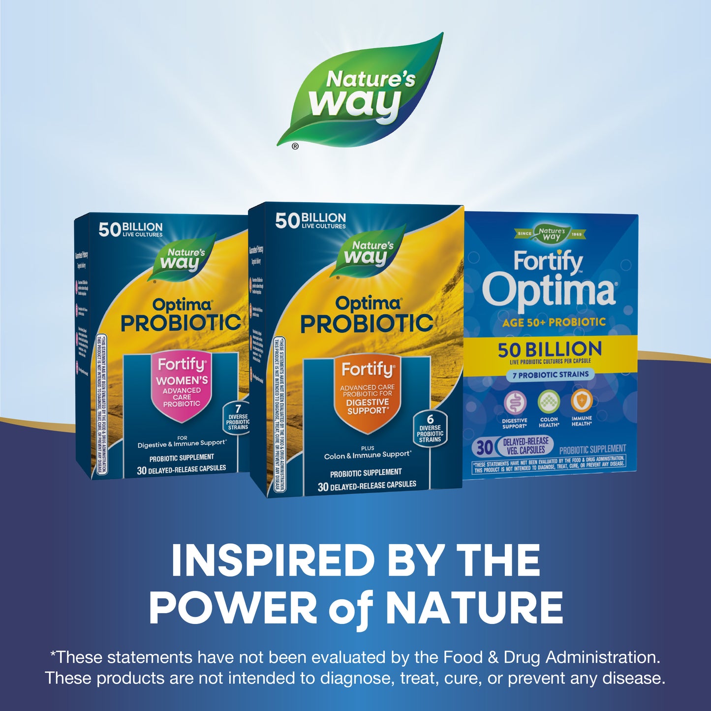 <{%MAIN5_10337%}>Nature's Way® | Fortify Optima 50 Billion Probiotic