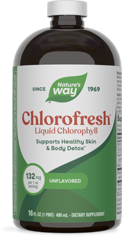<{%PRIMARY_3502%}>Nature's Way® | Chlorofresh Liquid Chlorophyll, 16 fl oz (480 ml), Unflavored