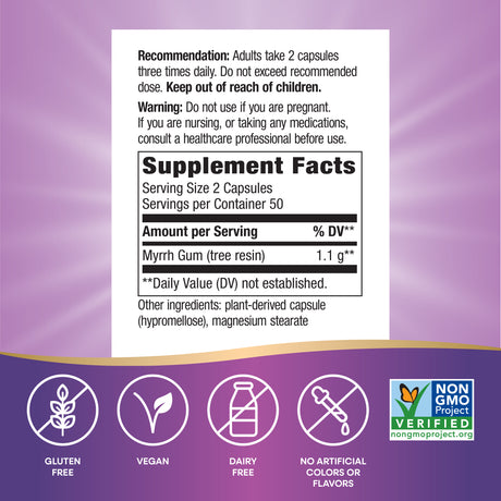 <{%MAIN4_15100%}>Nature's Way® | Myrrh Gum Tree Resin