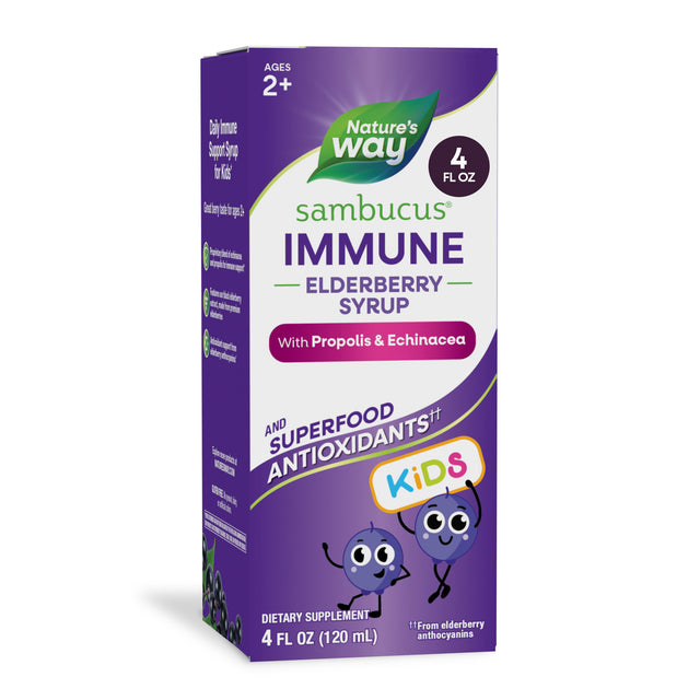 <{%MAIN14_6973%}>Nature's Way® | Sambucus Immune Elderberry Syrup for Kids